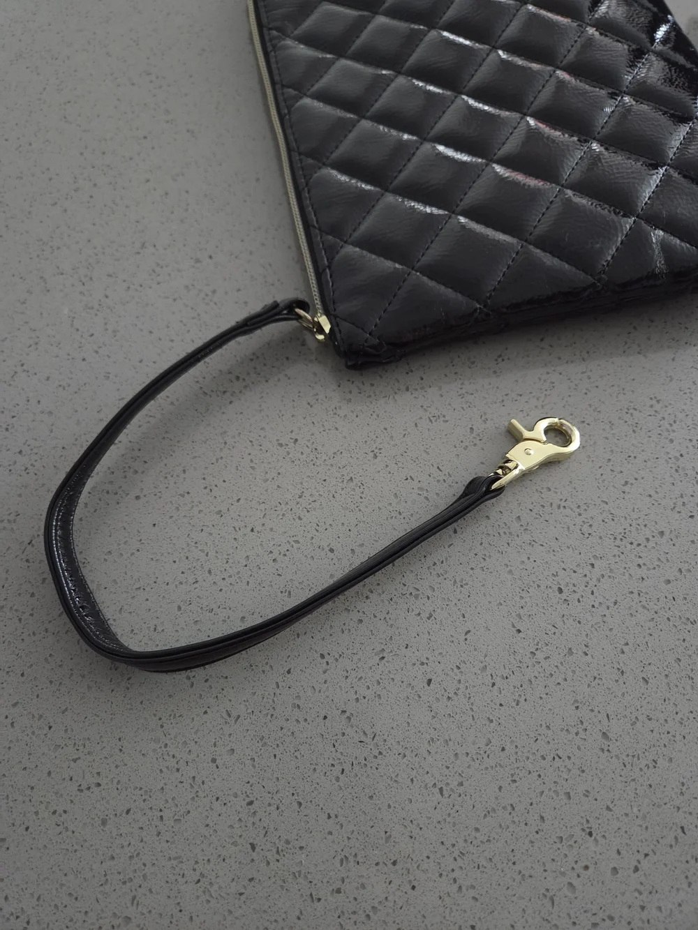 Betsey Johnson sleek quilted